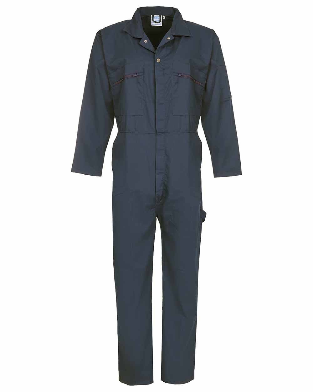 Green coloured Fort Zip Front Boilersuit on white background 