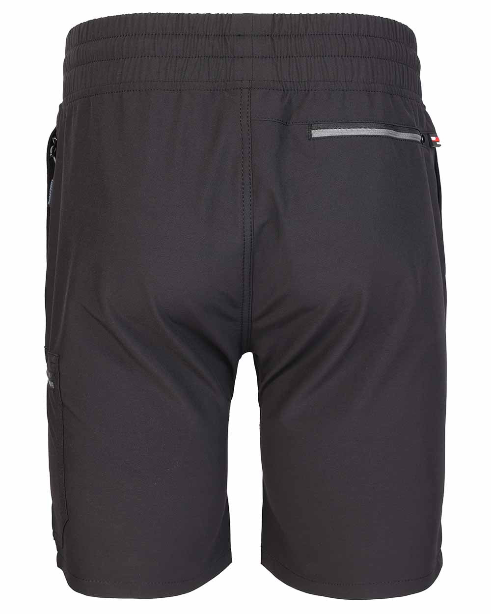 Black Coloured TuffStuff Hyperflex Shorts On A White Background