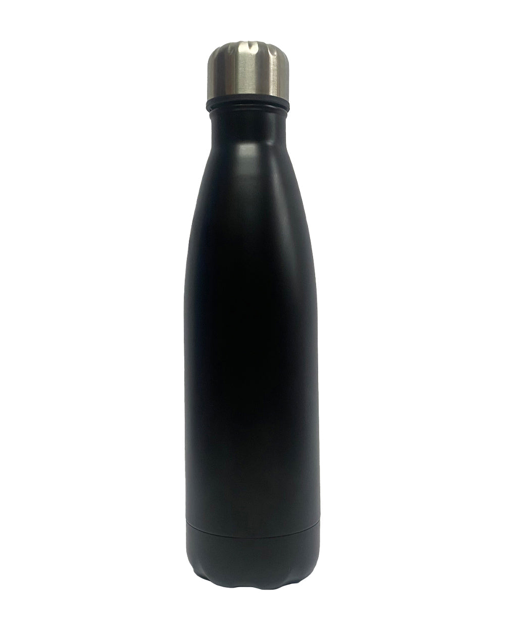 Black TuffStuff Insulated Thermal Bottle on White background