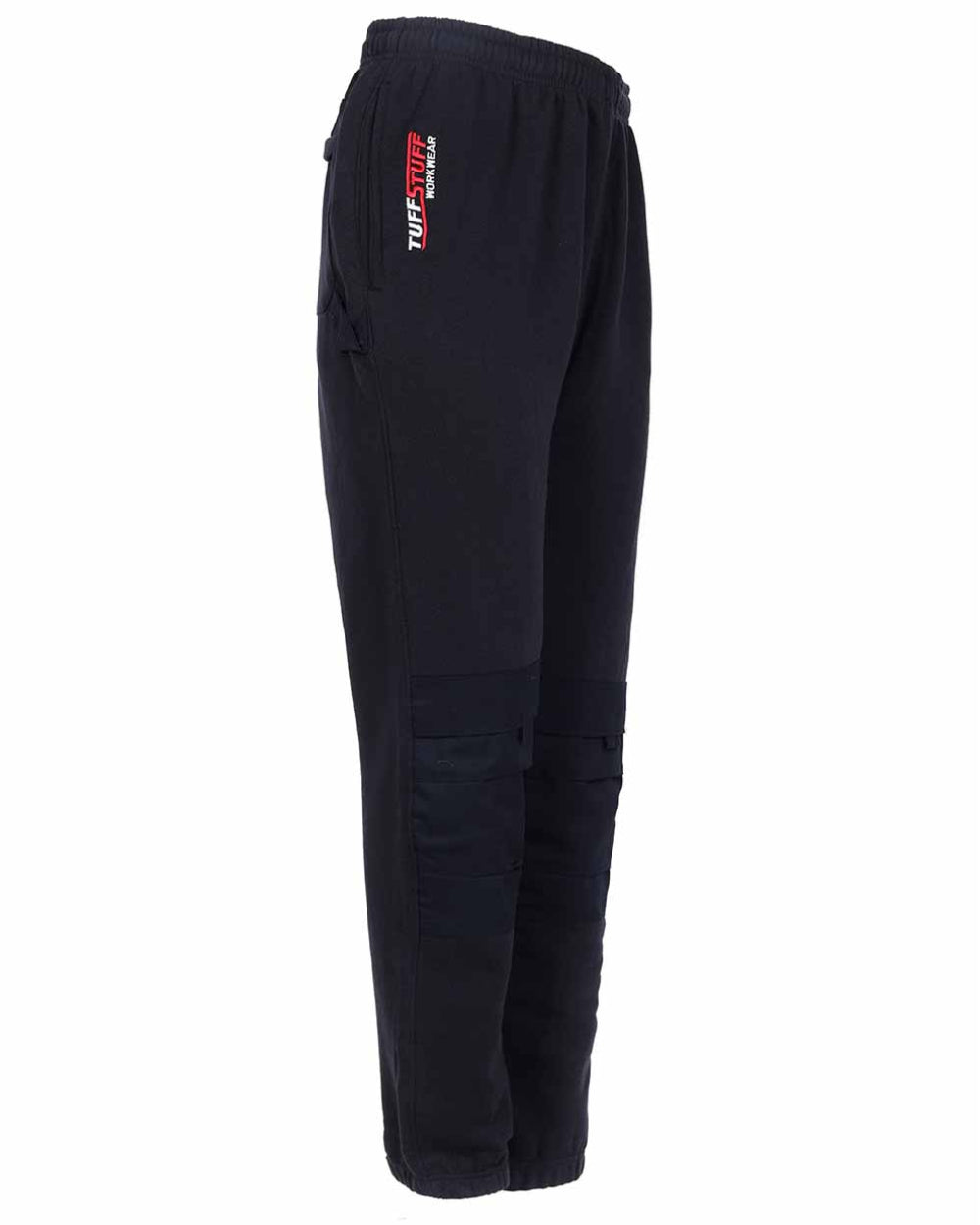 Navy Blue Coloured TuffStuff Comfort Work Trouser On A White Background 