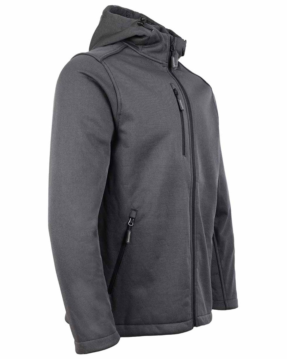 Grey Coloured TuffStuff Hale Jacket On A White Background 