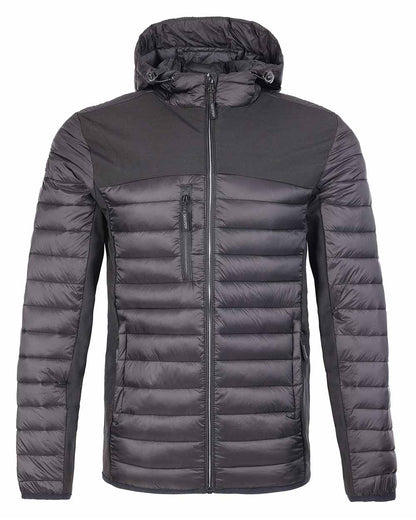 Black Coloured TuffStuff Hatton Soft Shell Jacket On A White Background