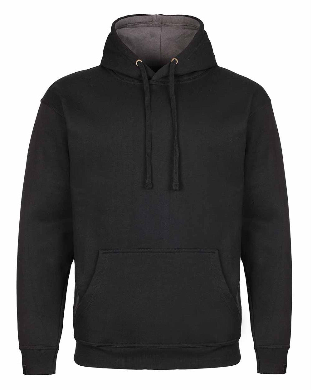 Black Coloured TuffStuff Hendon Hoodie On A White Background 