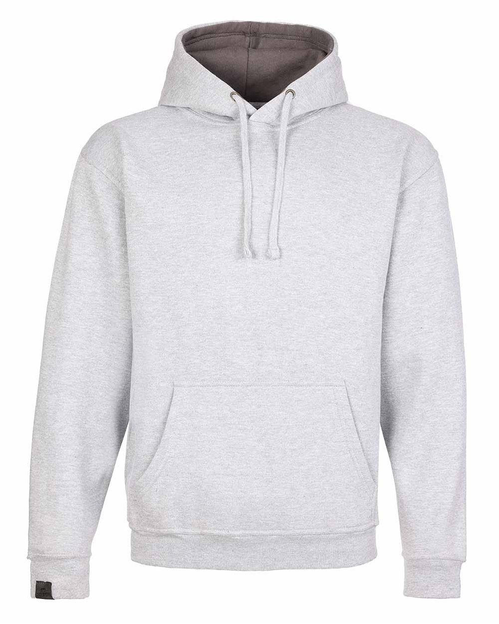 Grey Coloured TuffStuff Hendon Hoodie On A White Background 