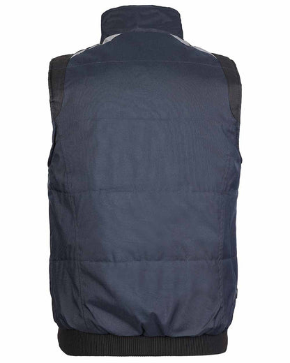 Navy Blue Coloured TuffStuff Pro Work Bodywarmer  On A White Background 