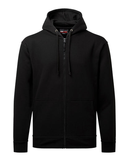 Black coloured TuffStuff Pro Work Hoodie on White background 