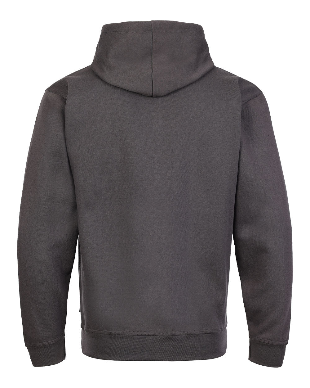 Grey coloured TuffStuff Pro Work Hoodie on White background 