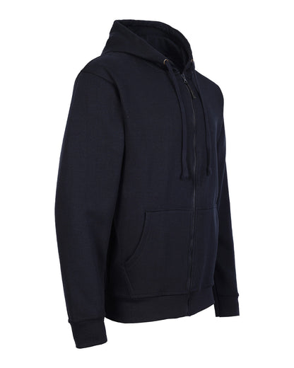 Navy Blue coloured TuffStuff Pro Work Hoodie on White background 