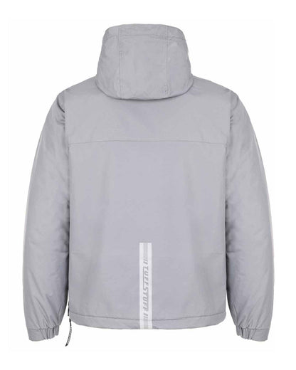 Grey Coloured TuffStuff Sutherland Waterproof Windbreaker Smock On A White Background 